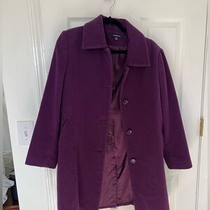 Purple Pea Coat
